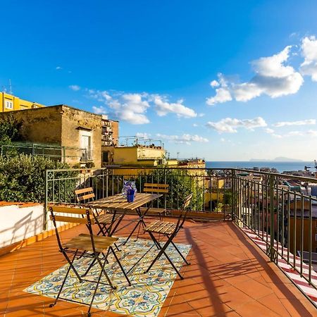 Villa Paola - Hidden Panoramic Garden And Terraces By Napoliapartments Nápoles Exterior foto