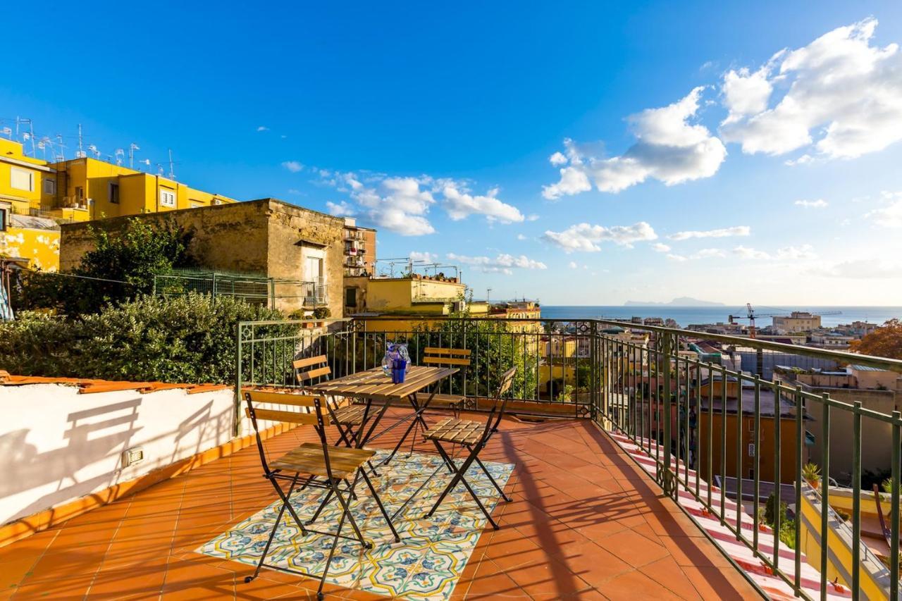 Villa Paola - Hidden Panoramic Garden And Terraces By Napoliapartments Nápoles Exterior foto