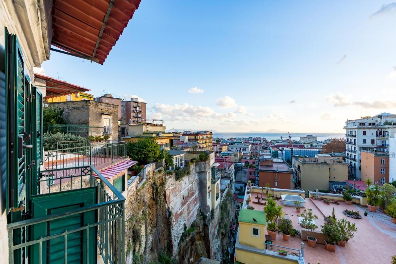 Villa Paola - Hidden Panoramic Garden And Terraces By Napoliapartments Nápoles Exterior foto