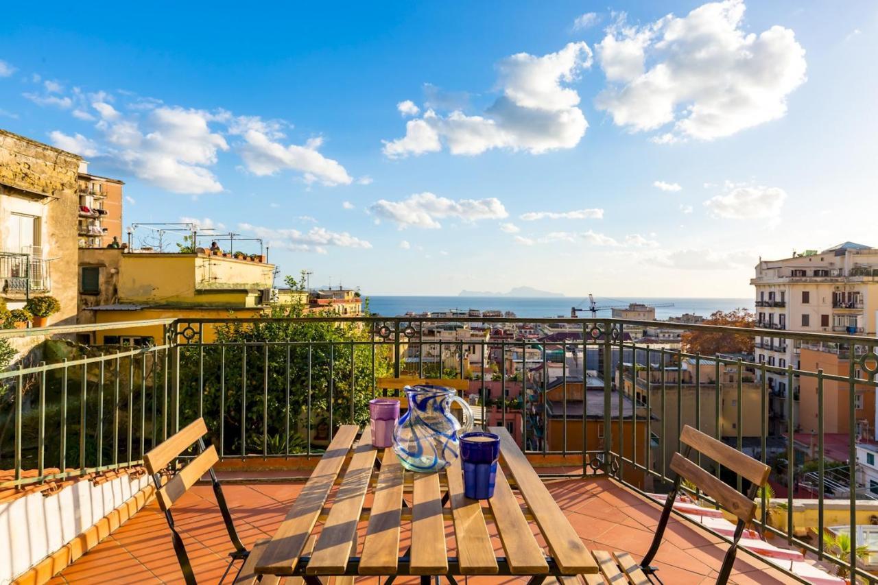 Villa Paola - Hidden Panoramic Garden And Terraces By Napoliapartments Nápoles Exterior foto